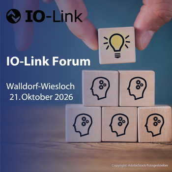 Key Visual IO-Link Forum Walldorf-Wiesloch, event on Oktober 21, 20206